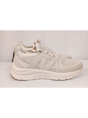 Avia Quickflash Running Sneakers Men’s 9 Cream Lightweight Breathable New